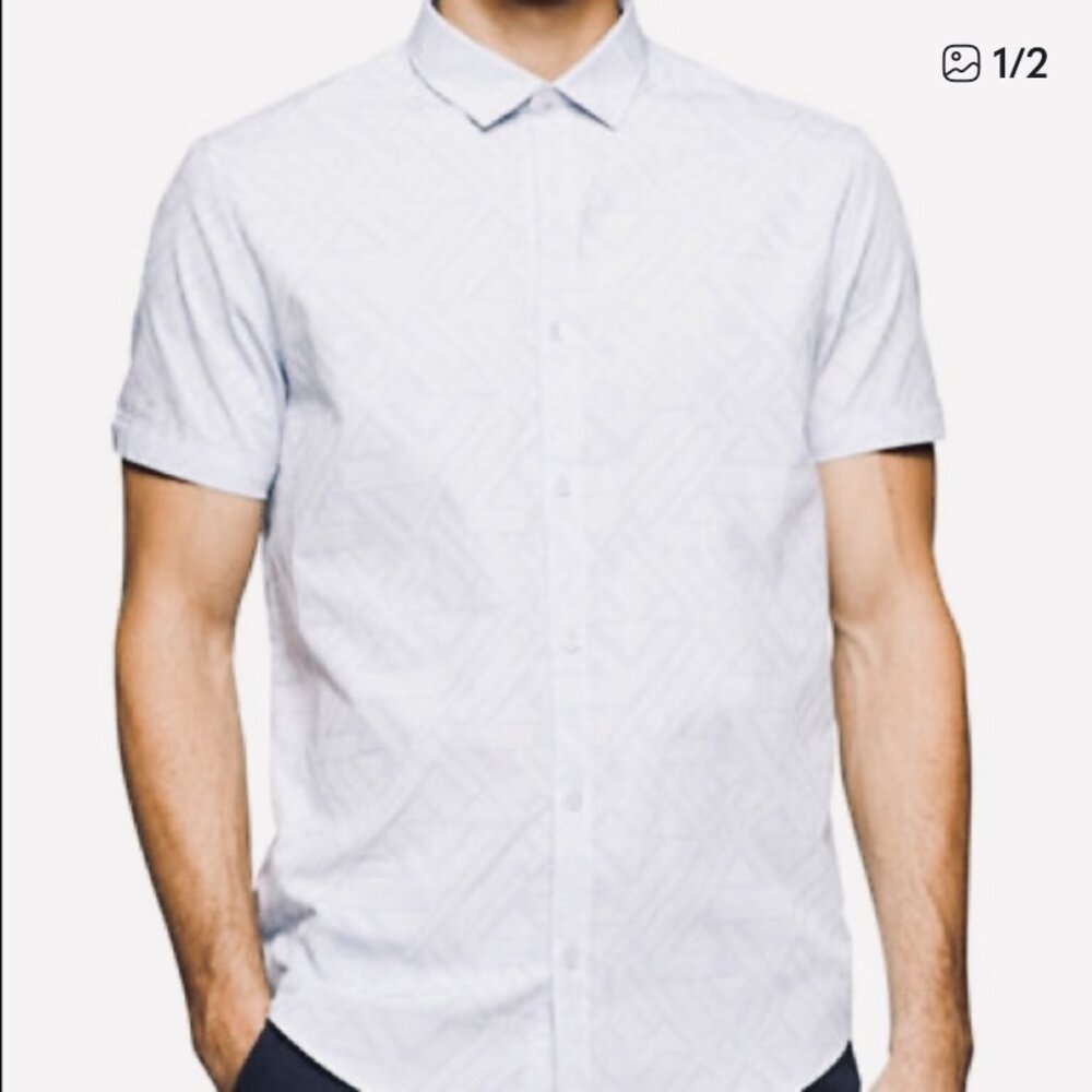 Calvin Klein Mens short sleeve shirt